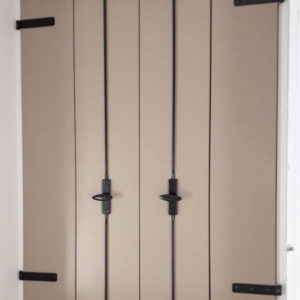 Scuri alla Vicentina con telaio