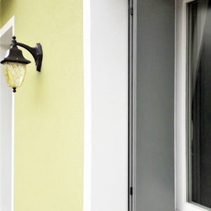 Scuri alla Vicentina inversa con telaio