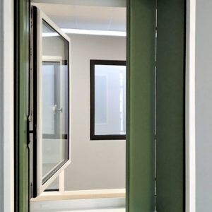 Scuri alla Vicentina a doghe lisce