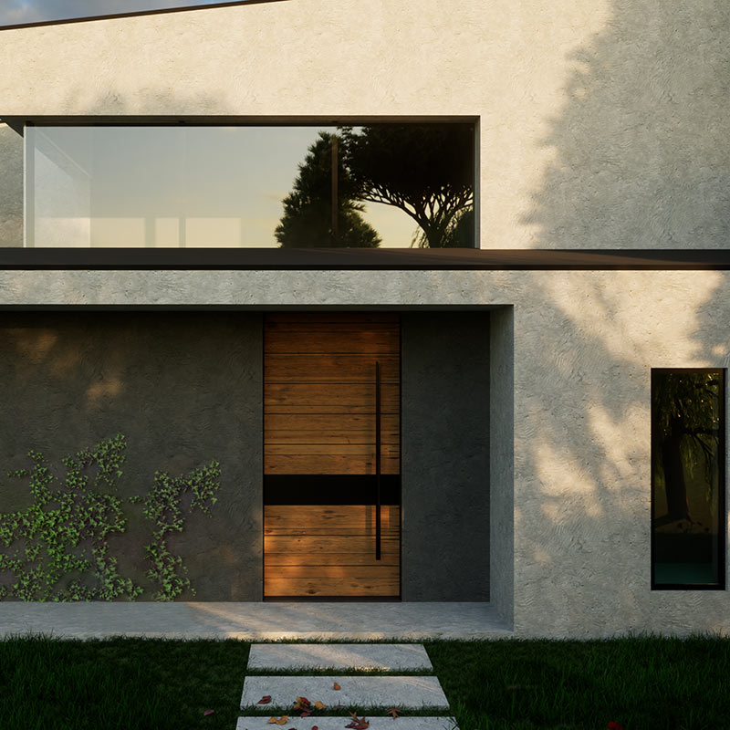 portoncino serie Materica